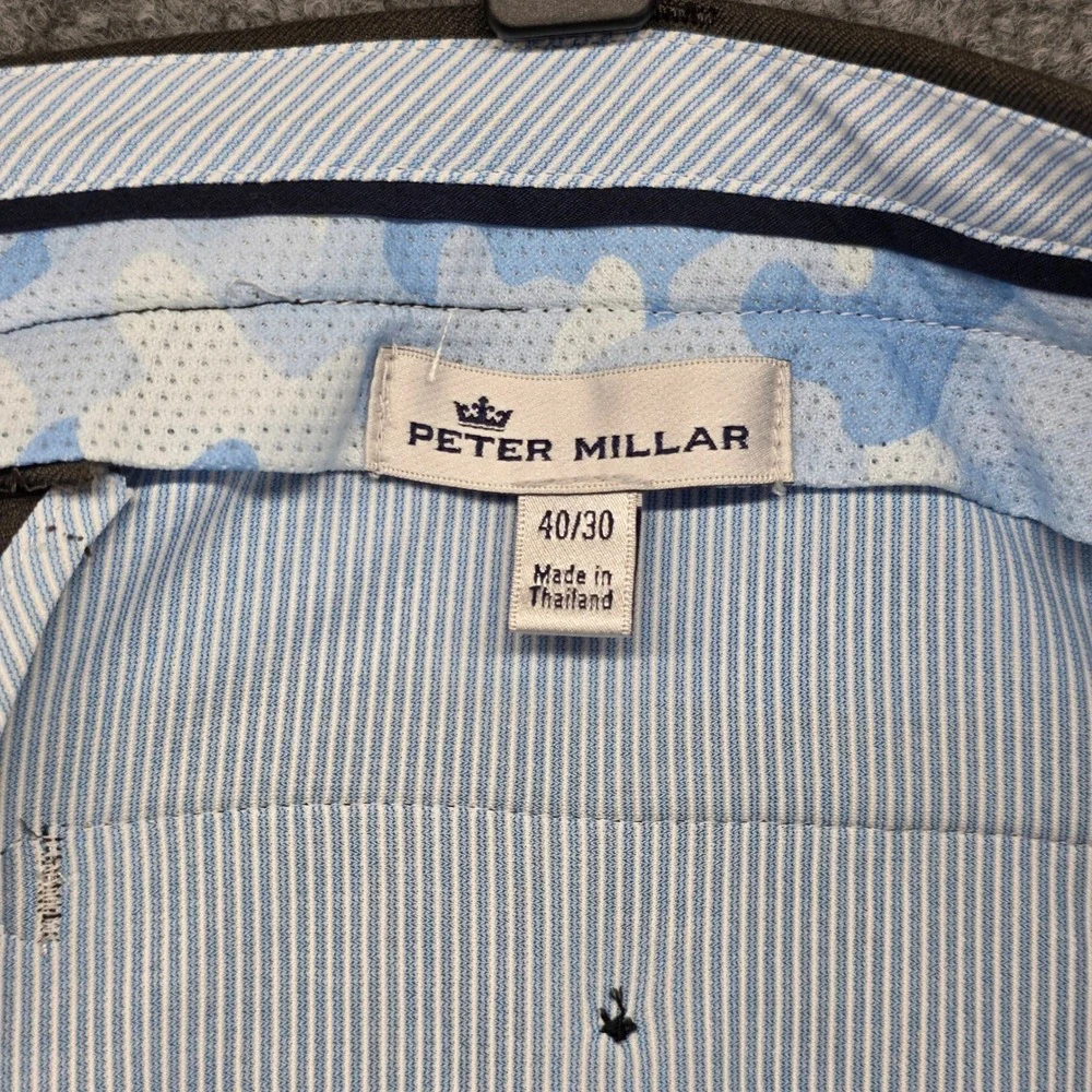 Peter Millar Mens Performance Dress Pants Charcoal Grey 40/30 MF18EB50FB